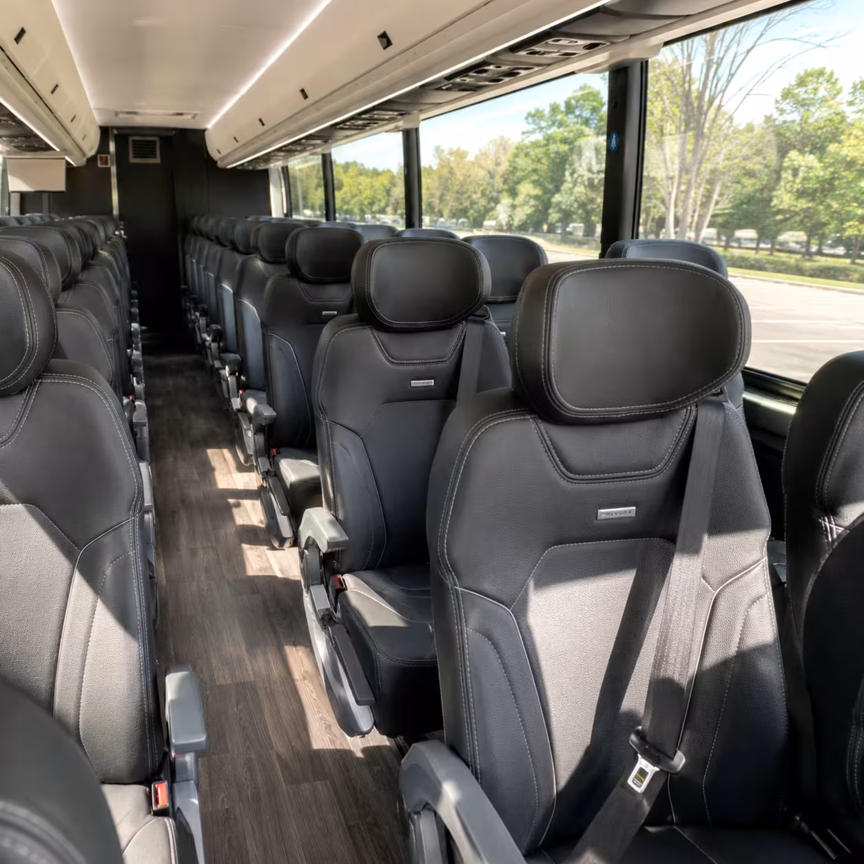 moreno valley charter bus interior