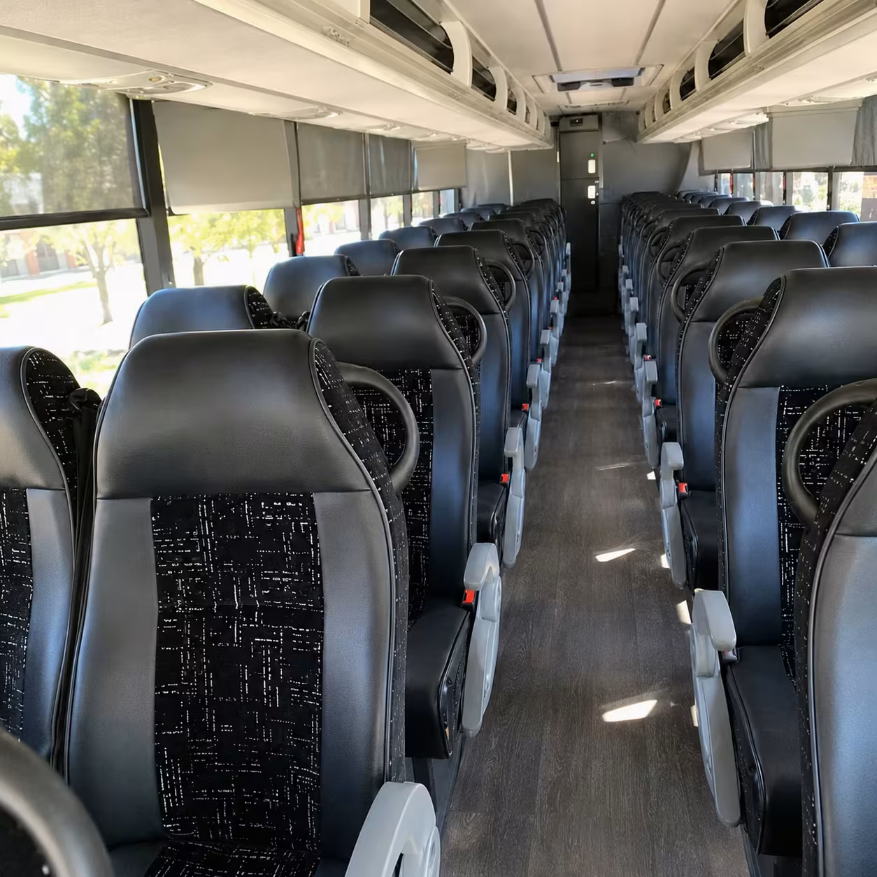 moreno valley charter bus rentals to lax airport