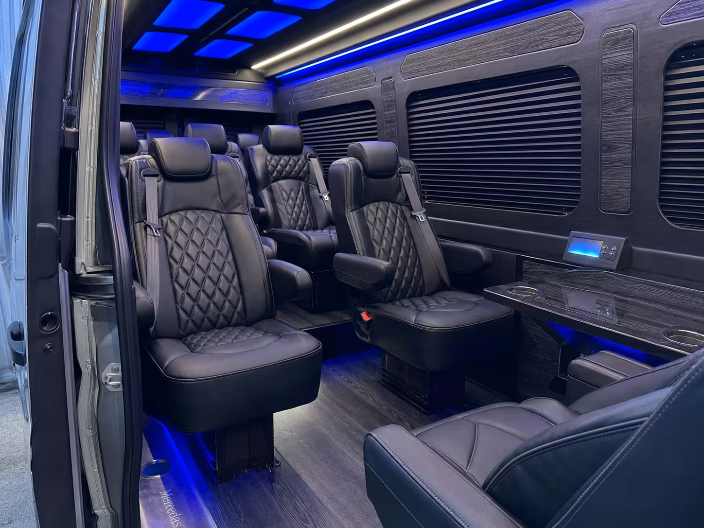 sprinter van transportation for groups and events across moreno valley