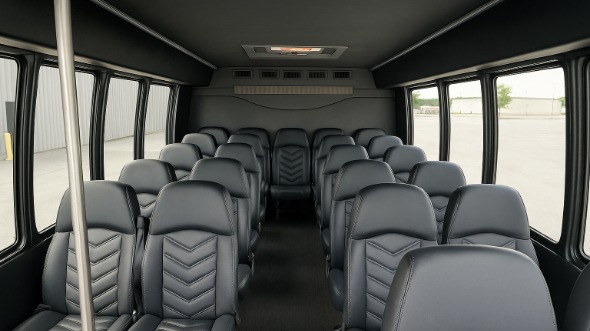 moreno valley 18 passenger minibus inside