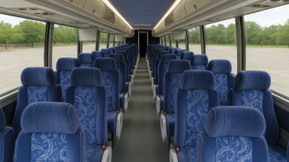 moreno valley 56 passenger charter bus rental