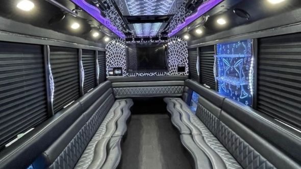 party bus rental interior moreno valley